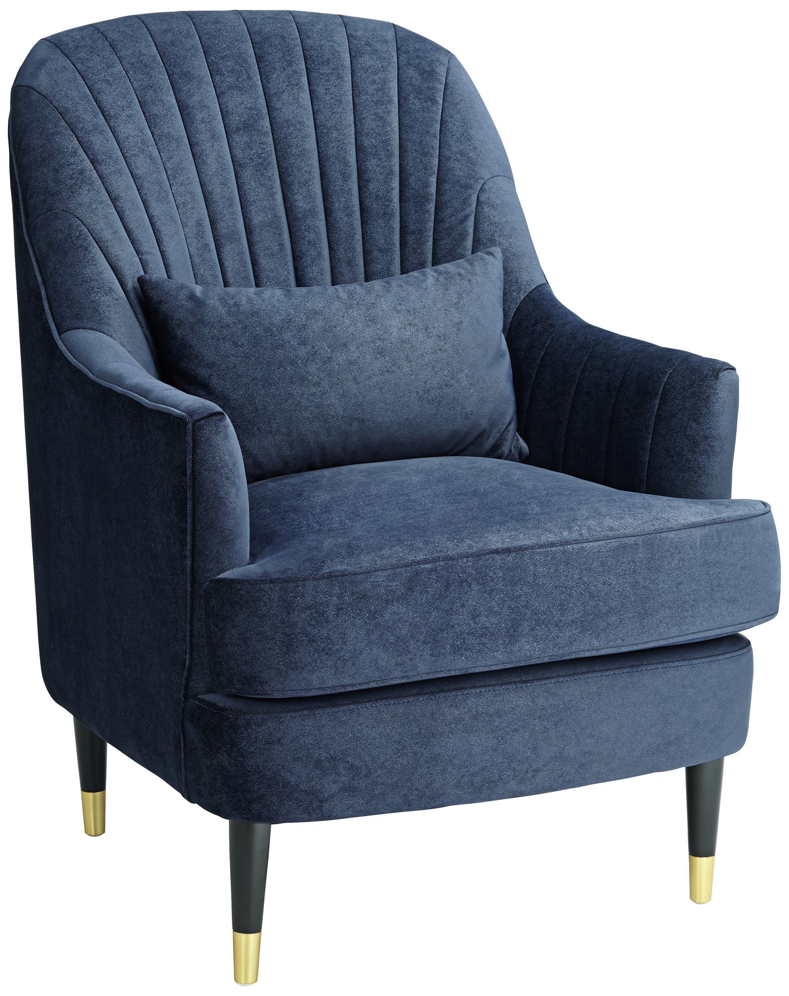 Velvet discount tufted armchair