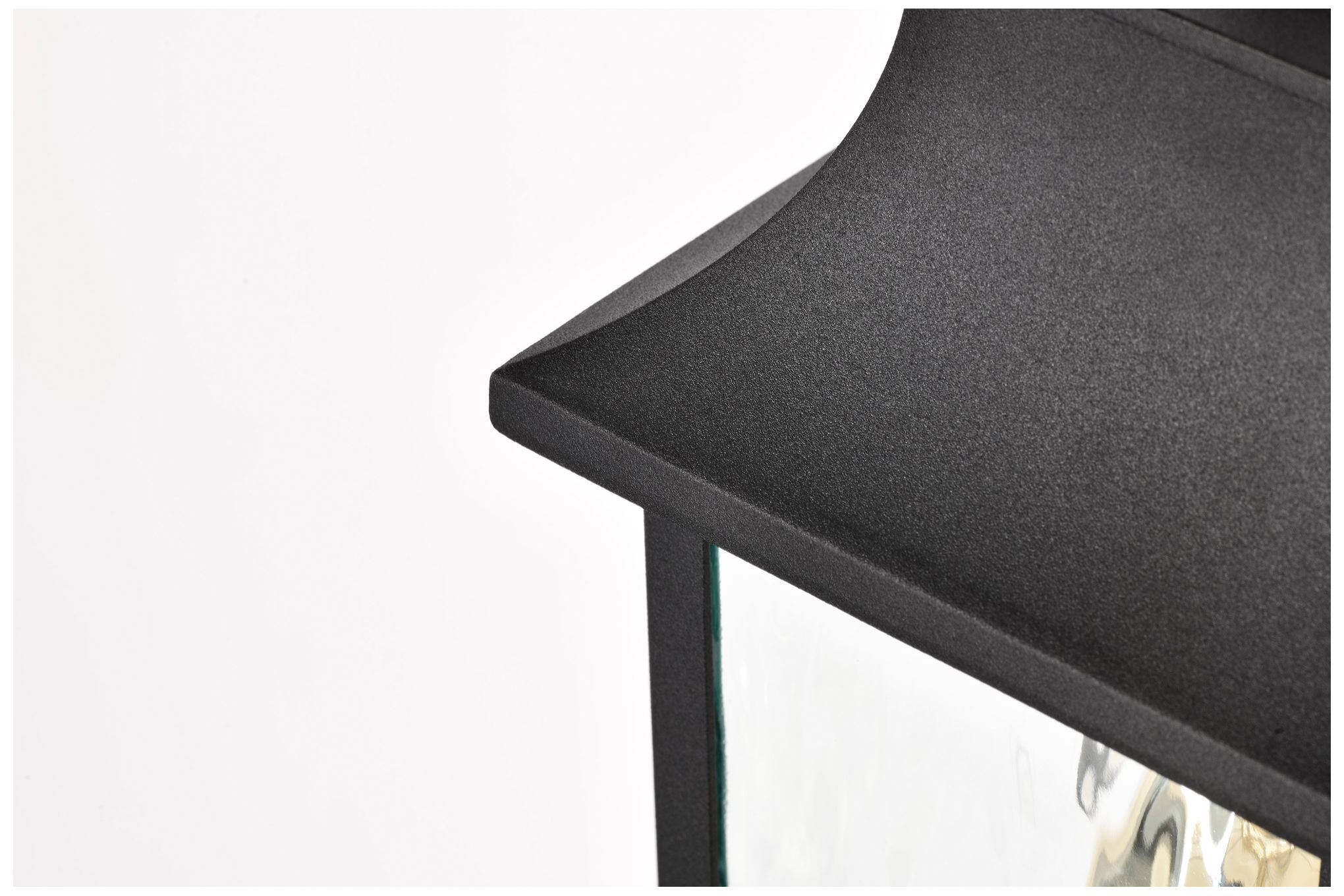 Austen Outdoor Small Wall Lantern; 1 Light; Matte Black Finish