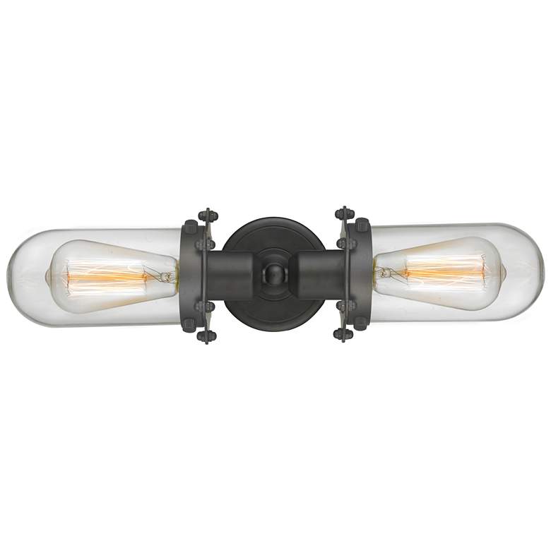 Image 1 Austere Centri 4" 2 Light 22" LED Bath Light - Oil Rubbed Bronze