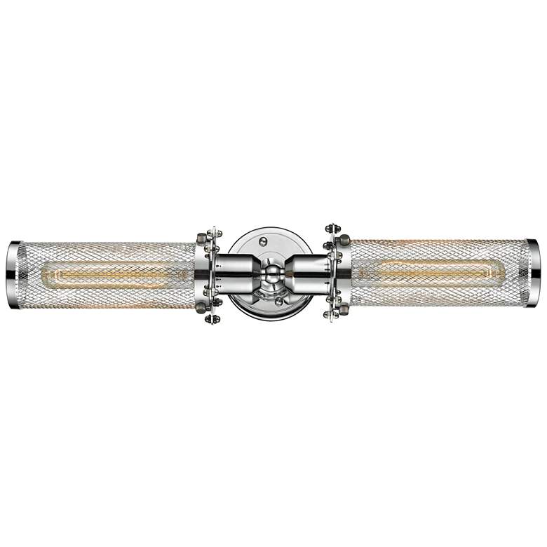 Image 1 Austere Quincy Hall 3" 2 Light 21" LED Bath Light - Polished Chro