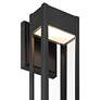 6_Austin 16" High Sand Black Outdoor LED Wall Light more views