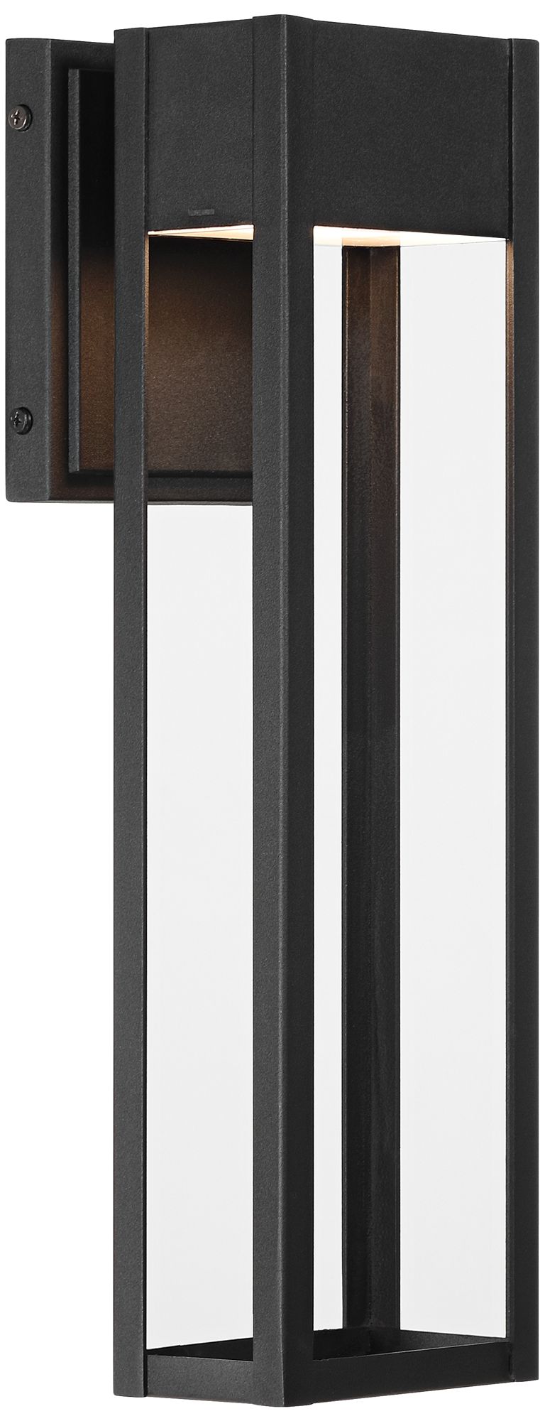 Watch A Video About the Austin Sand Black Outdoor LED Wall Light