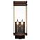 Austin 22 1/2" High Antique Copper 2-Light Outdoor Wall Light