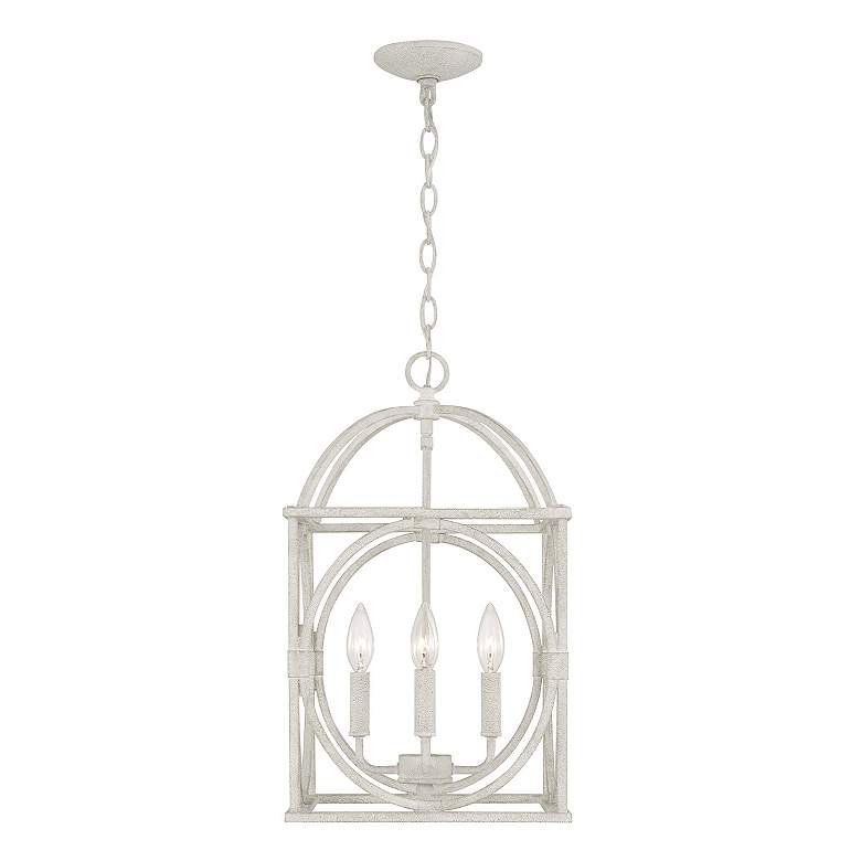Image 3 Austin Allen & Co Brea 4 Light Foyer 12" Sand Dollar more views