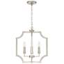 2_Austin Allen & Co Courtney 4 Light Foyer 16" Brushed Nickel