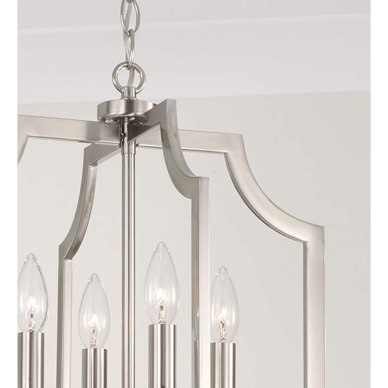 Image 5 Austin Allen & Co Courtney 4 Light Foyer 16" Brushed Nickel more views