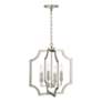 6_Austin Allen & Co Courtney 4 Light Foyer 16" Brushed Nickel more views