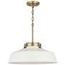 Austin Allen & Co Oakwood 1 Light Pendant 1.25" Warm White
