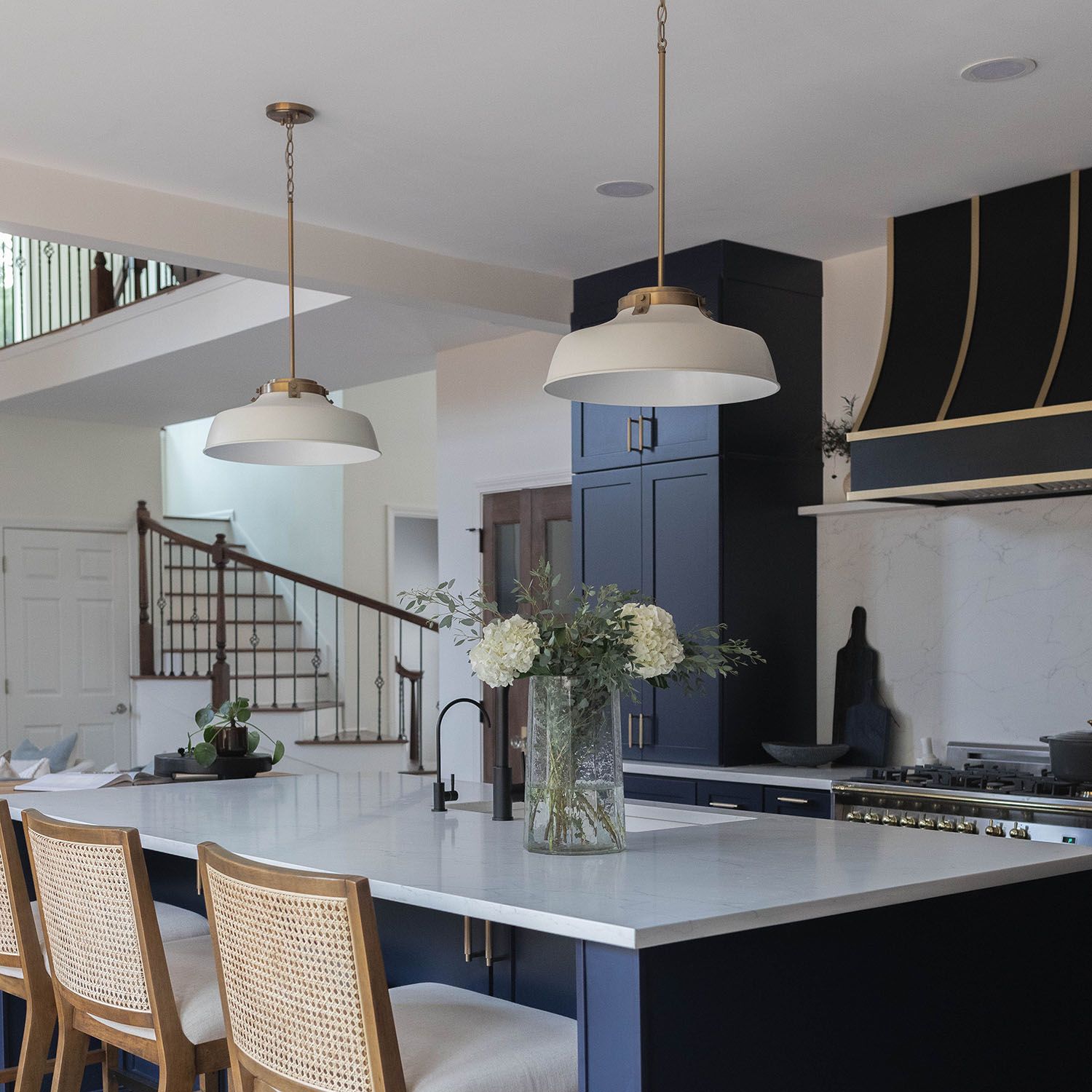 Image 3 Austin Allen & Co Oakwood 1 Light Pendant 1.25" Warm White more views