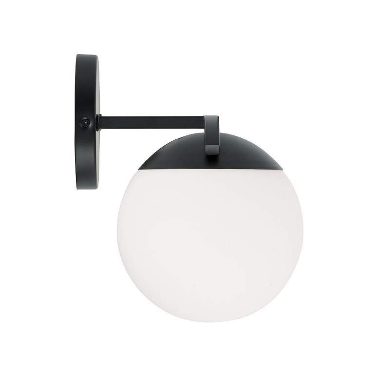 Image 6 Austin Allen & Co Oliver 2 Light Vanity 17" Matte Black more views