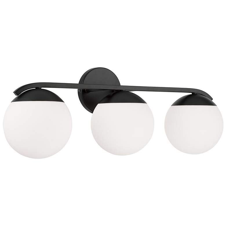 Image 2 Austin Allen & Co Oliver 3 Light Vanity 25.5" Matte Black