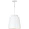 Austin Allen & Co Pratt 1 Light Pendant 13" Matte White