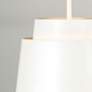5_Austin Allen & Co Pratt 1 Light Pendant 13" Matte White more views