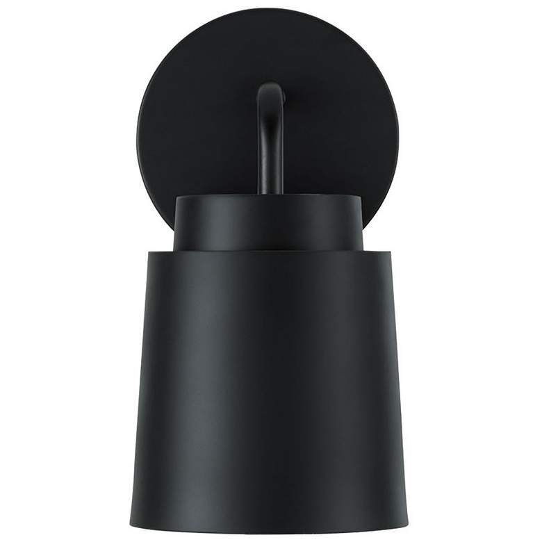 Image 5 Austin Allen & Co Pratt 1 Light Sconce 5" Matte Black more views