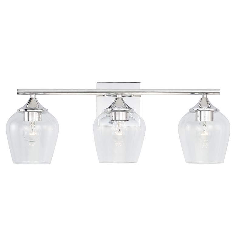 Image 4 Austin Allen & Co Rece 3 Light Vanity 24" Chrome more views