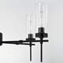 5_Austin Allen & Co Riley 5 Light Chandelier 27.5" Matte Black more views