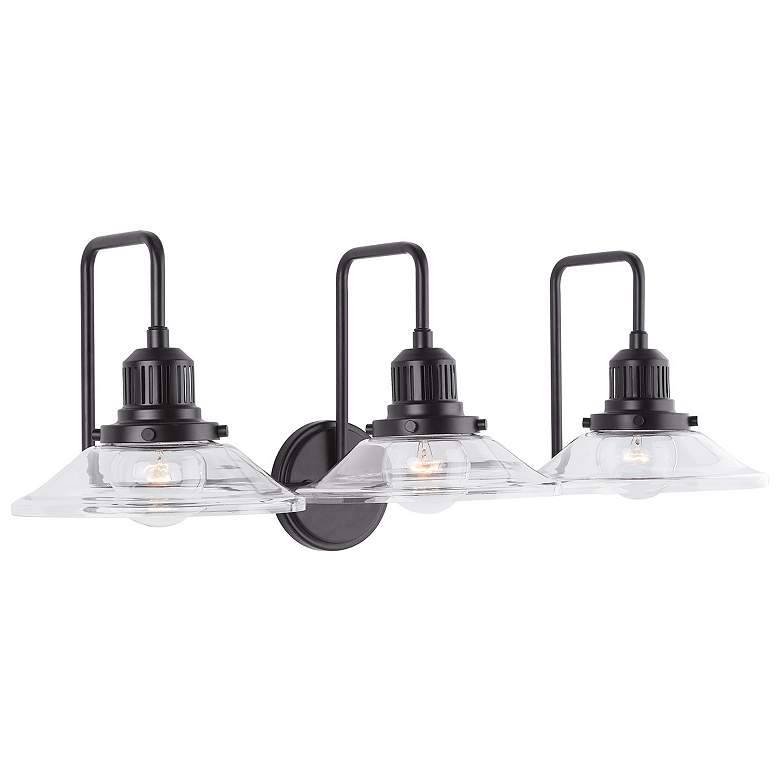 Image 4 Austin Allen & Co Roan 3 Light Vanity 10" Matte Black more views