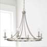 1_Austin Allen & Co Tempe 6 Light Chandelier 30" Brushed Nickel