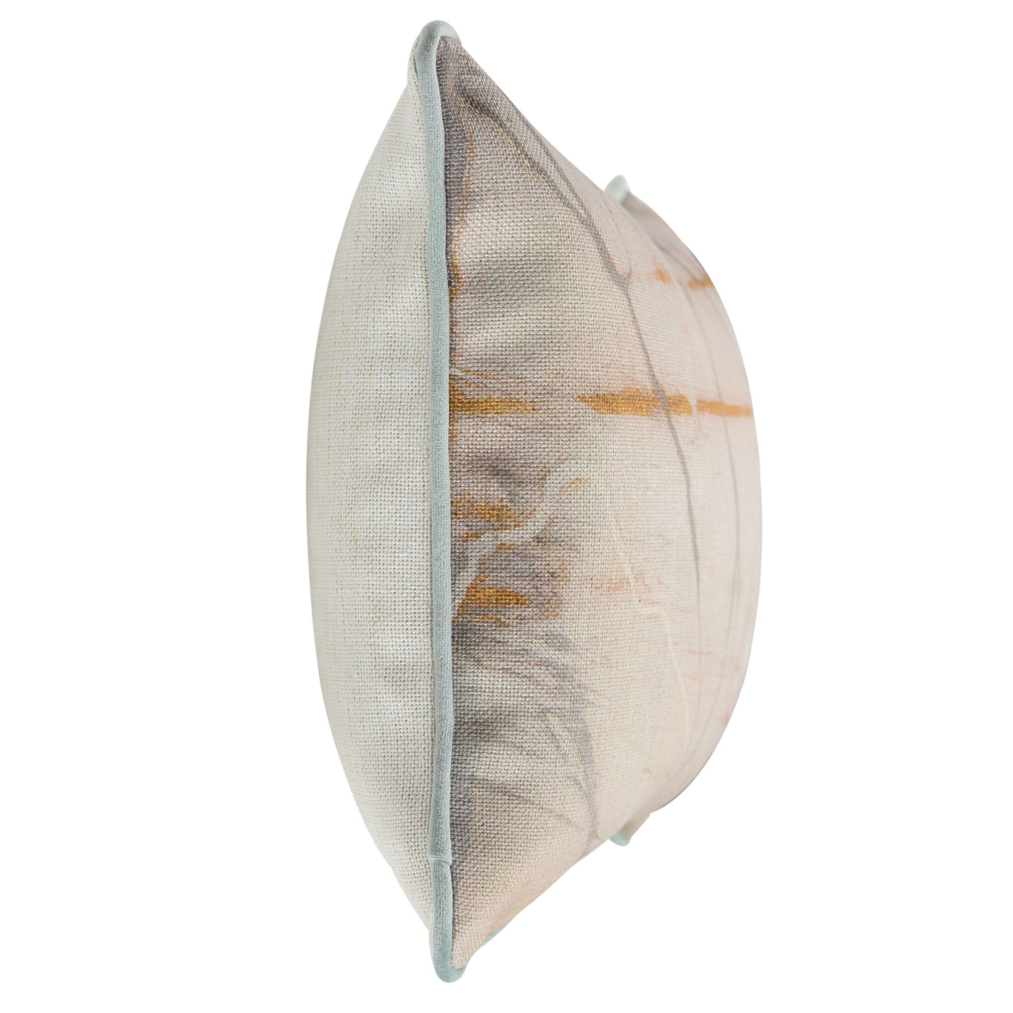 Image 3 Austin Allen James 20" x 12" Melody Washed Linen Pillow more views