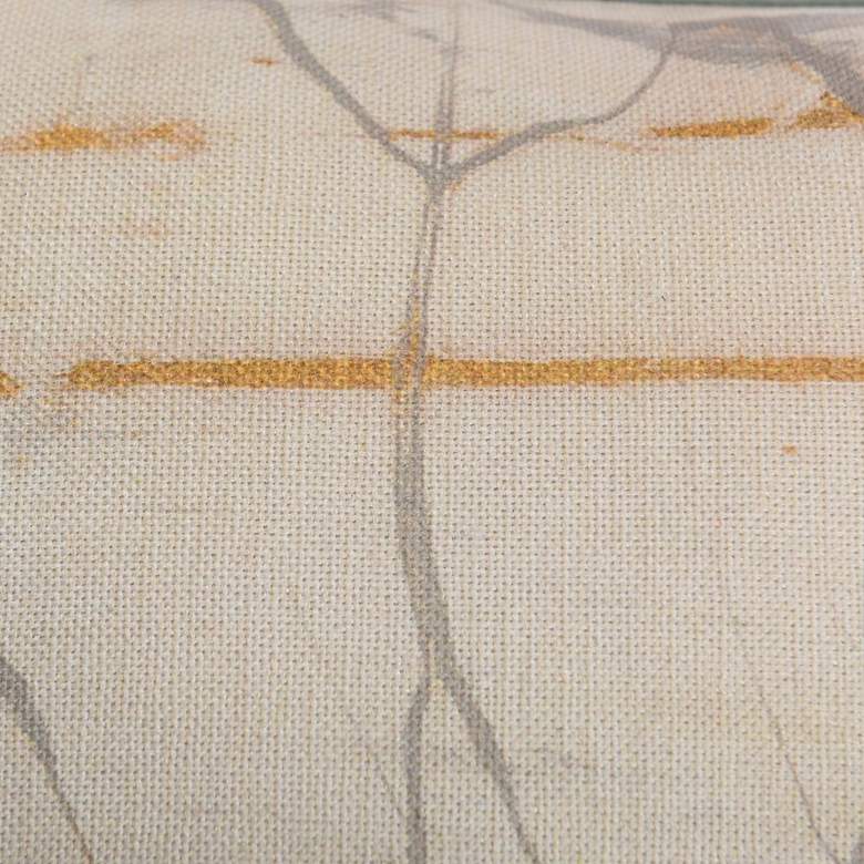 Image 5 Austin Allen James 20" x 12" Melody Washed Linen Pillow more views
