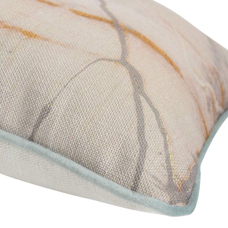 Image 6 Austin Allen James 20" x 12" Melody Washed Linen Pillow more views