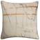 Austin Allen James 24" x 24" Melody Washed Linen Pillow