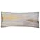 Austin Allen James Forest Drift 35" x 15" Cream And Yellow Linen