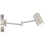 4_Austin Brushed Steel LED Hardwired Swing Arm Wall Lamp more views