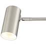 6_Austin Brushed Steel LED Hardwired Swing Arm Wall Lamp more views