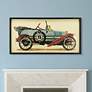 Automobile #1 48" Wide Dimensional Collage Framed Wall Art
