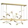 Autumn 53.4" Wide Modern Brass Standard LED Pendant