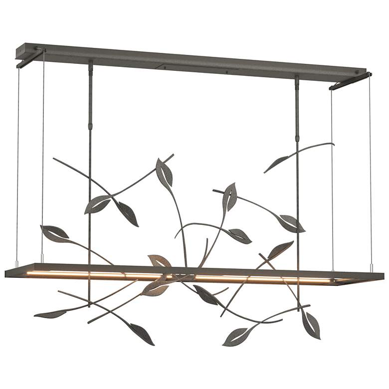 Image 1 Autumn 53.4" Wide Natural Iron Standard LED Pendant
