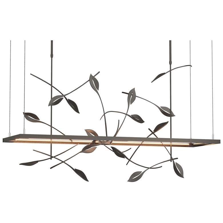 Image 1 Autumn 53.4" Wide Oil Rubbed Bronze Short Height LED Pendant