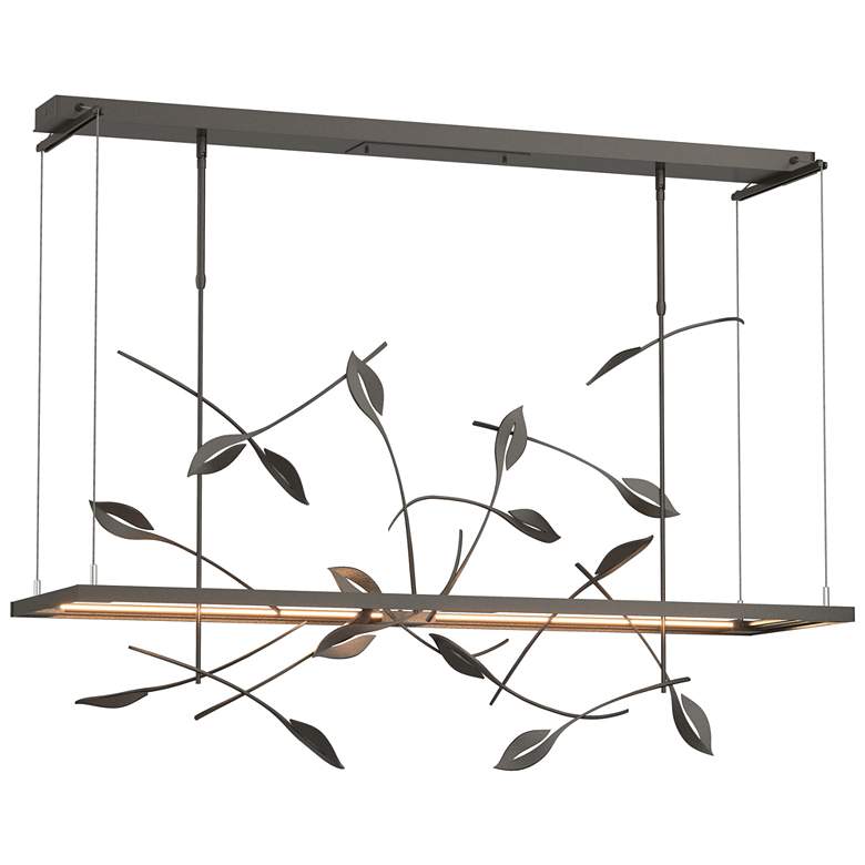 Image 1 Autumn 53.4" Wide Oil Rubbed Bronze Standard LED Pendant