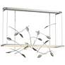 Autumn 53.4" Wide Vintage Platinum Standard LED Pendant