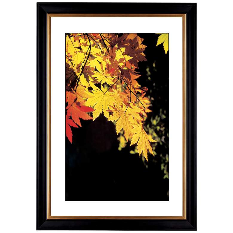 Image 1 Autumn Leaves Giclee 41 3/8 inch Wide Wall Art