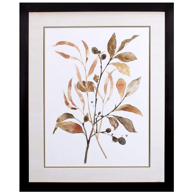 Image 1 Autumn Leaves I 26"W x 32"H Framed Art