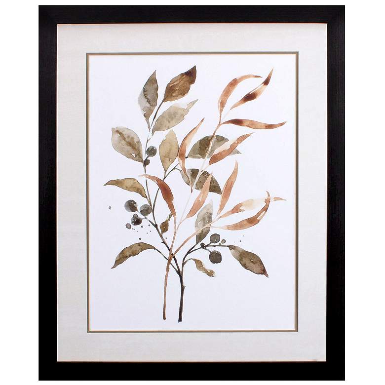 Image 1 Autumn Leaves II 26"W x 32"H Framed Art