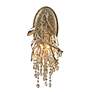 2_Autumn Twilight 14" High Mystic Gold 3-Light Wall Sconce more views