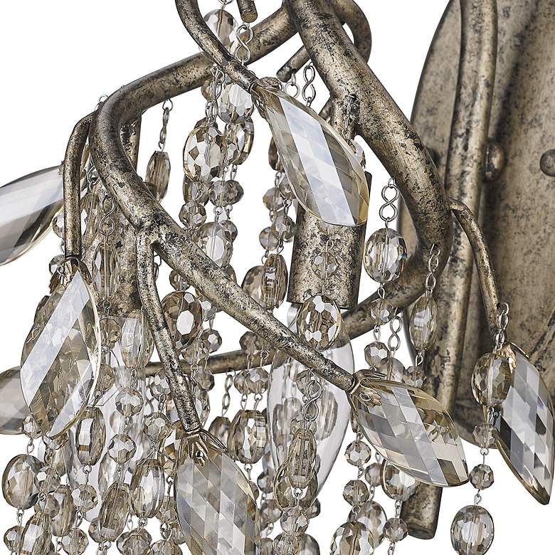 Image 7 Autumn Twilight 14" High Mystic Gold 3-Light Wall Sconce more views