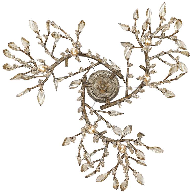 Image 4 Autumn Twilight 31" Wide Mystic Gold Pendant more views