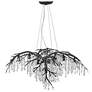 4_Autumn Twilight 40" Wide Black Iron and Crystal Chandelier more views