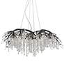 5_Autumn Twilight 40" Wide Black Iron and Crystal Chandelier more views