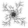 6_Autumn Twilight 40" Wide Black Iron and Crystal Chandelier more views