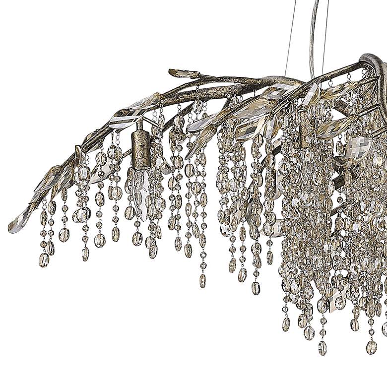 Image 4 Autumn Twilight 40 inch Wide Mystic Gold and Crystal 12-Light Chandelier more views