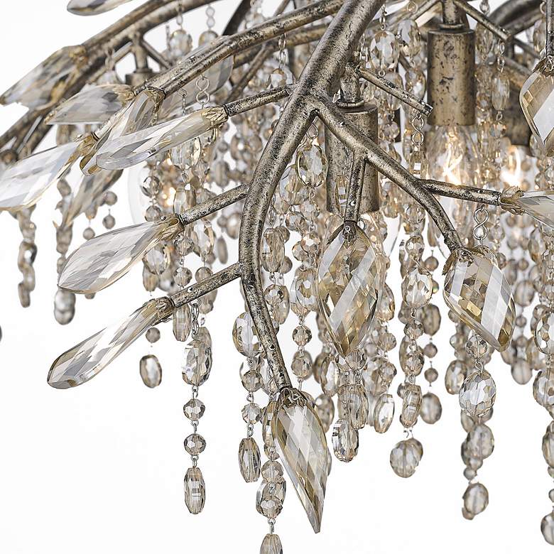 Image 7 Autumn Twilight 40 inch Wide Mystic Gold and Crystal 12-Light Chandelier more views