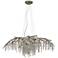 Autumn Twilight 40"W Mystic Gold Crystal 12-Light Chandelier