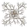 7_Autumn Twilight 40"W Mystic Gold Crystal 12-Light Chandelier more views