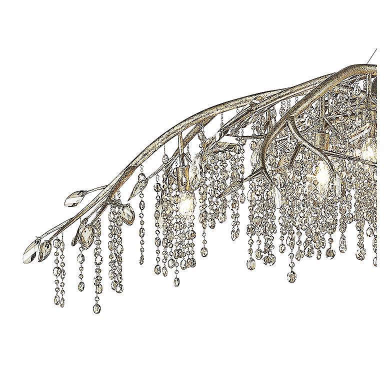 Image 2 Autumn Twilight 80" Wide Mystic Gold 24-Light Chandelier more views