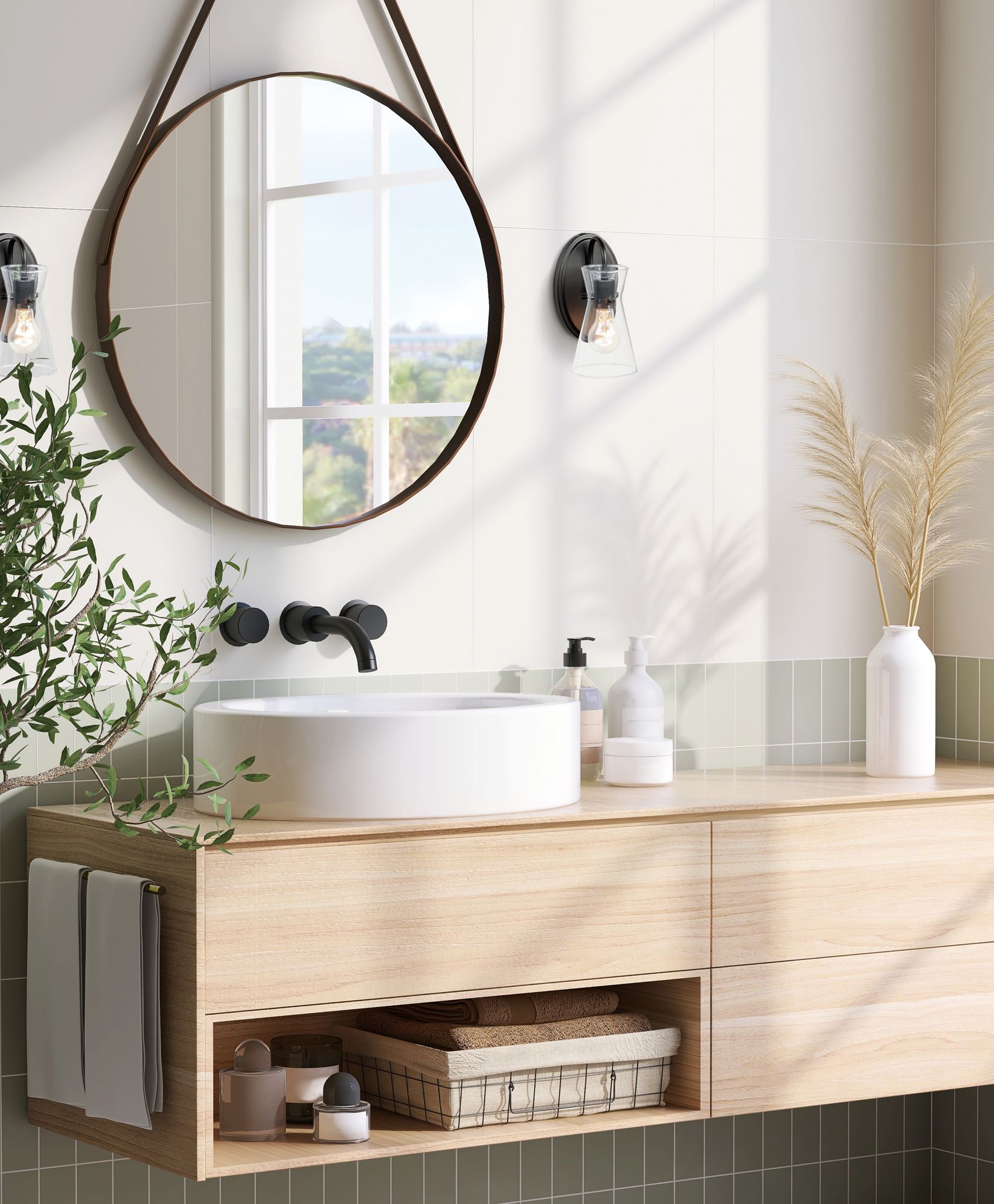 Image 5 Ava 1-Light Wall Sconce more views